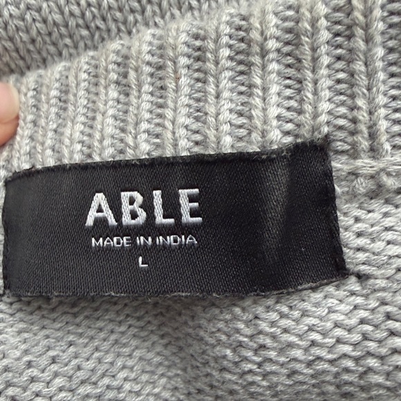 ABLE brand cardigan (large) - Picture 2 of 4